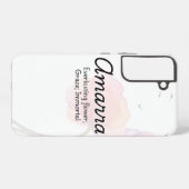 Gepersonaliseerde Amarra telefoonhoes Samsung Galaxy Hoesje (Achterkant horizontaal)