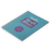 Gepersonaliseerde ambachtelijke ideeën notitieboek (Linkerzijde)