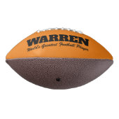 Gepersonaliseerde Amerikaanse Football bal cadeau (Gedraaid 270)