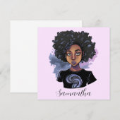 Gepersonaliseerde Amerikaanse mousserende Afrikaan (Voorkant / Achterkant)