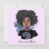 Gepersonaliseerde Amerikaanse mousserende Afrikaan (Voorkant)