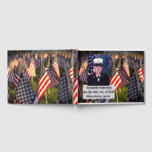 Gepersonaliseerde Amerikaanse Veteraan Memorial Gastenboek (Volledig)