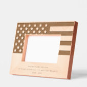 Gepersonaliseerde Amerikaanse vlag Memorial Gegraveerde Lijstjes (Links)