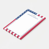 Gepersonaliseerde Amerikaanse vlag USA Post-it® Notes (Schuin)