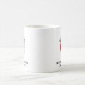 Gepersonaliseerde anatomische hart bloemcardioloog koffiemok (Center)