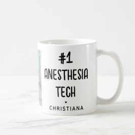 Gepersonaliseerde Anesthesie Tech Foto Koffiemok