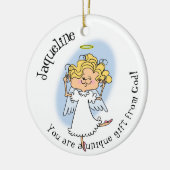 Gepersonaliseerde Angel Gift van God Ornament (Links)