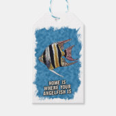 Gepersonaliseerde Angelfish Perfect voor Aquarium- Cadeaulabel (Voorkant)