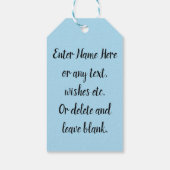 Gepersonaliseerde Angelfish Perfect voor Aquarium- Cadeaulabel (Achterkant)