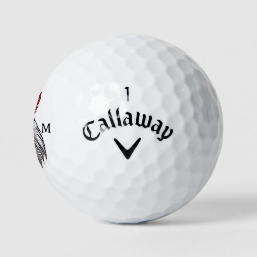 Gepersonaliseerde Angry Rooster Callaway golfballe Golfballen (Logo)