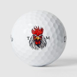 Gepersonaliseerde Angry Rooster Callaway golfballe Golfballen