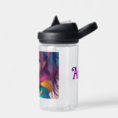 Gepersonaliseerde anime meisje met puppy waterfles (Links)