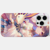Gepersonaliseerde anime meisjes Case-Mate iPhone case (Achterkant (horizontaal))