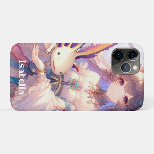 Gepersonaliseerde anime meisjes Case-Mate iPhone case (Achterkant (horizontaal))