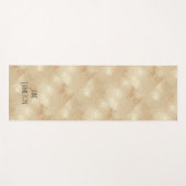 Gepersonaliseerde Antiek goudmaaltijd Yogamat (Voorkant (horizontaal))