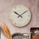 Gepersonaliseerde Antiek look Keuken Landhuis Ronde Klok