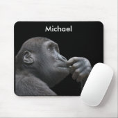 Gepersonaliseerde apenbedrijven muismat (Met muis)