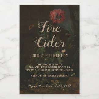 Gepersonaliseerde Apothecary Jar Gift Voedselcontainer Etiket