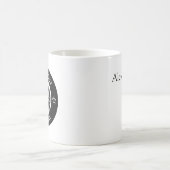 Gepersonaliseerde Apotheker Papa Beer Koffie Mok (Center)