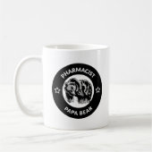 Gepersonaliseerde Apotheker Papa Beer Koffie Mok (Links)