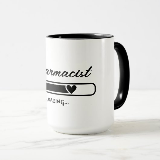 Gepersonaliseerde Apotheker Toekomstige Apotheker  Mok (Voorkant rechts)