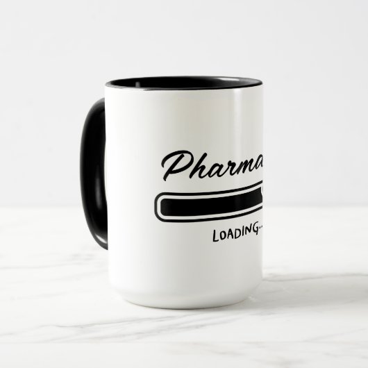 Gepersonaliseerde Apotheker Toekomstige Apotheker  Mok (Voorkant links)