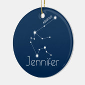 Gepersonaliseerde Aquarius Constellation Ornament (Links)