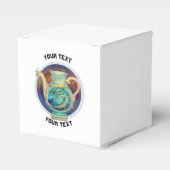 GEPERSONALISEERDE Aquarius ZODIAC TEKEN Bedankdoosjes (Voorkant Zijde)