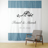 Gepersonaliseerde Arabische Palestijnse henna teke Wandkleed (In situ)