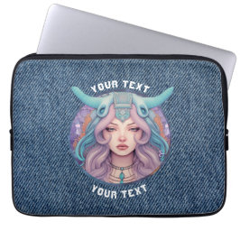 GEPERSONALISEERDE ARIES ZODIAC TEKEN LAPTOP SLEEVE