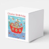 Gepersonaliseerde Ark van Noach Bedankdoosjes (Achterkant)