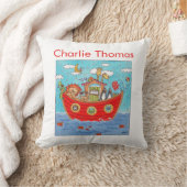 Gepersonaliseerde Ark van Noach Kussen (Deken)