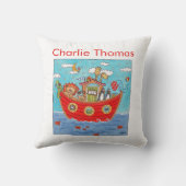 Gepersonaliseerde Ark van Noach Kussen (Achterkant)