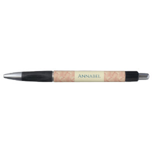 Gepersonaliseerde Art Deco geïnspireerde Flamingo Pen