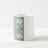 Gepersonaliseerde Art Nouveau Koffiemok (Center)