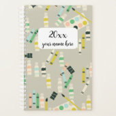 Gepersonaliseerde Art Teacher Planner (Voorkant)