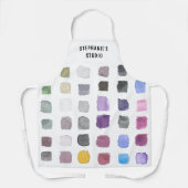 Gepersonaliseerde artiesten schort (Voorkant)