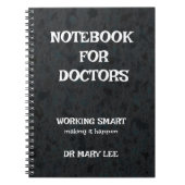 Gepersonaliseerde arts notitieboek (Voorkant)