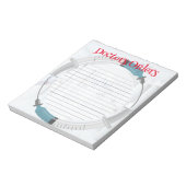 Gepersonaliseerde Artsen Orders Notitieblok (Linkerzijde)