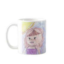 Gepersonaliseerde artwork tekeningen kind naar dez