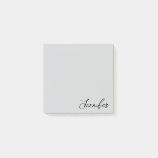 Gepersonaliseerde Ash Script Post it Sticky Notes