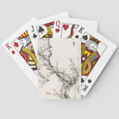 Gepersonaliseerde  Asia Tree Pokerkaarten (Achterkant)