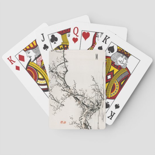 Gepersonaliseerde  Asia Tree Pokerkaarten (Achterkant)