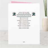 Gepersonaliseerde ASL I Love You Kaart (Achterkant)