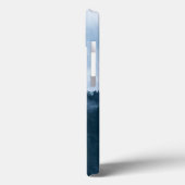 Gepersonaliseerde atmosferische mist over een bos Case-Mate iPhone case (Achterkant / Links)