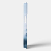 Gepersonaliseerde atmosferische mist over een bos Case-Mate iPhone case (Achterkant / Rechts)