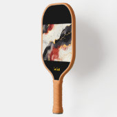 gepersonaliseerde augurkkogelpeddel pickleball paddle (Links)