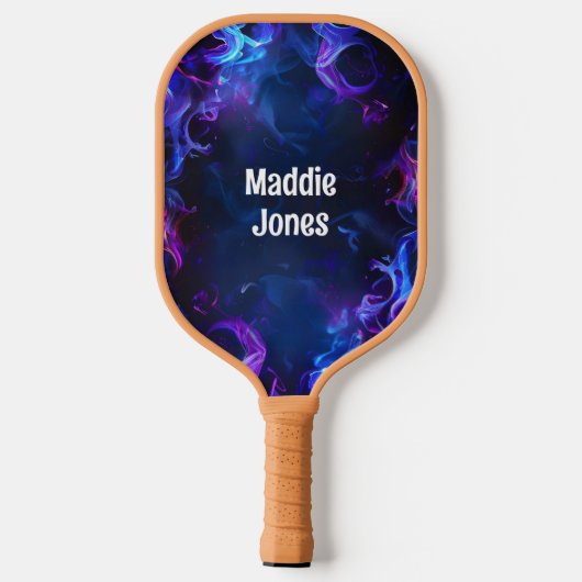gepersonaliseerde augurkkogelpeddel pickleball paddle (Achterkant)