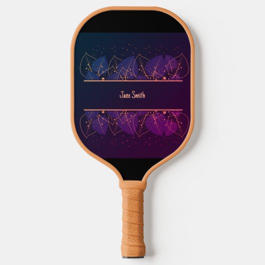 gepersonaliseerde augurkkogelpeddel pickleball paddle (Voorkant)
