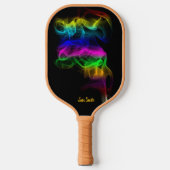 gepersonaliseerde augurkkogelpeddel pickleball paddle (Voorkant)